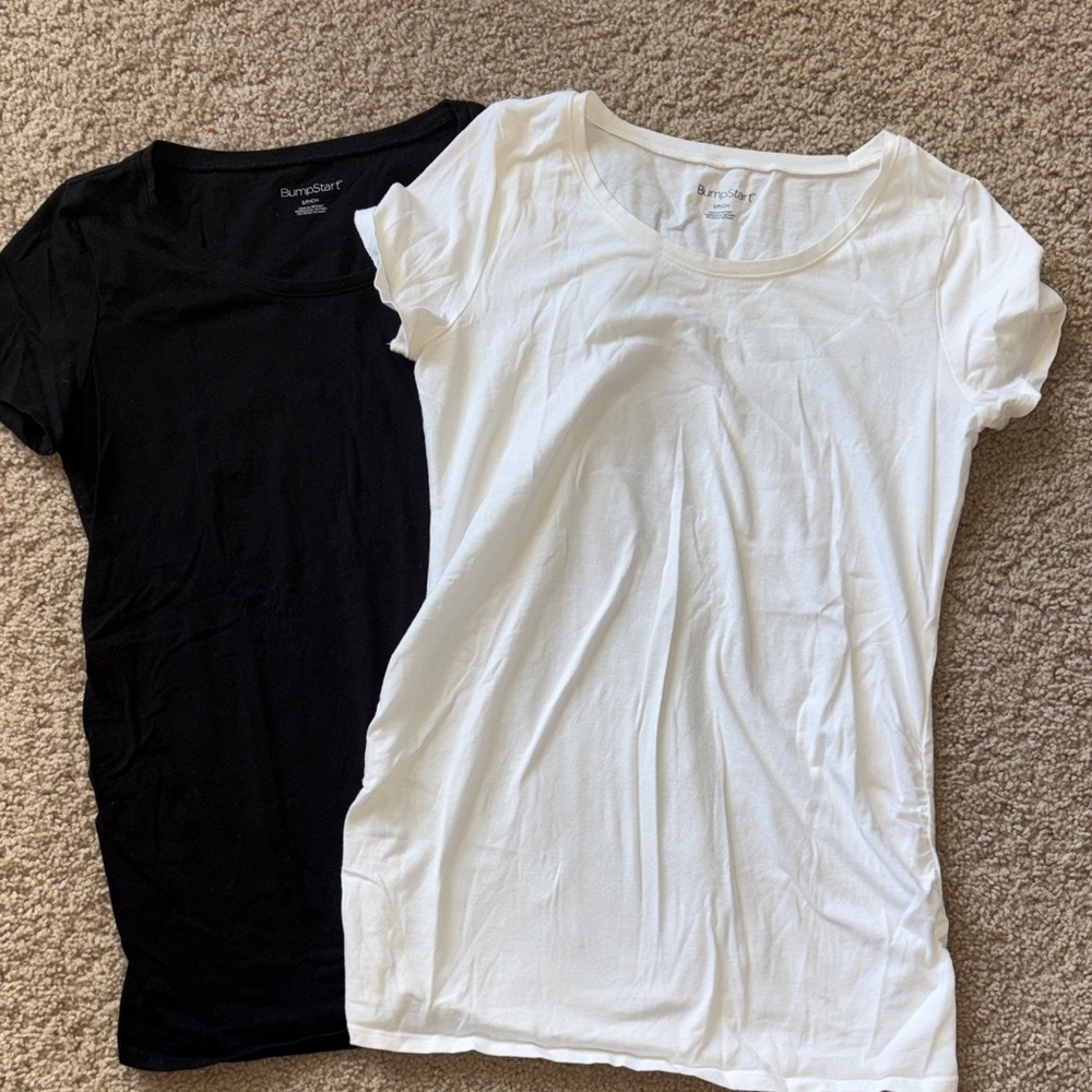 BumpStart Black and White Short Sleeve Tees